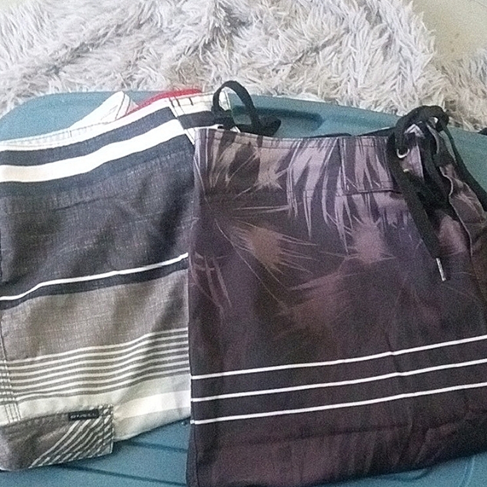2 Pr. Men,S O ,Neill Black and Gray Shorts